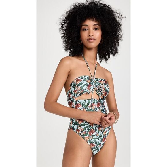 Agua by Agua Bendita Monarca Azul One Piece Swimsuit M - Picture 6 of 12